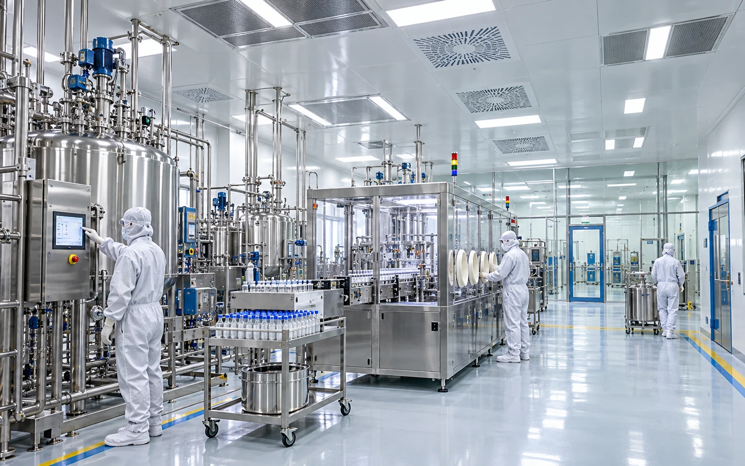 Phòng sạch dược phẩm và môi trường sản xuất vô trùng